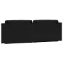 Cabecero de cama acolchado cuero sintético negro blanco 160 cm de , Cabeceros y pies de cama - Ref: Foro24-374802, Precio: 64...
