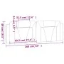 Cabecero de cama acolchado cuero sintético negro blanco 160 cm de , Cabeceros y pies de cama - Ref: Foro24-374802, Precio: 64...