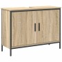 Juego de muebles de baño 3 pcs Marrón 60 x 30 x 60 cm