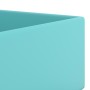 Light green ceramic sink with overflow by vidaXL, Sinks - Ref: Foro24-146991, Price: 75,72 €, Discount: %