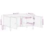 Solid mango wood coffee table 80x50x40 cm by , Coffee table - Ref: Foro24-358325, Price: 68,35 €, Discount: %