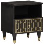Bedside tables 2 units solid mango wood 40x33x46 cm by , Nightstands - Ref: Foro24-358327, Price: 80,44 €, Discount: %
