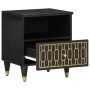 Bedside tables 2 units solid mango wood 40x33x46 cm by , Nightstands - Ref: Foro24-358327, Price: 80,44 €, Discount: %
