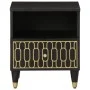 Bedside tables 2 units solid mango wood 40x33x46 cm by , Nightstands - Ref: Foro24-358327, Price: 79,62 €, Discount: %