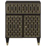 Mesita de noche madera maciza de mango 50x33x60 cm de , Mesitas de noche - Ref: Foro24-358331, Precio: 88,34 €, Descuento: %