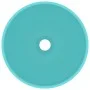 Matte light green round luxury ceramic washbasin 32.5x14 cm by vidaXL, Sinks - Ref: Foro24-146969, Price: 50,53 €, Discount: %