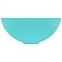 Lavabo de lujo redondo cerámica verde claro mate 32,5x14 cm de vidaXL, Lavabos - Ref: Foro24-146969, Precio: 51,21 €, Descuen...
