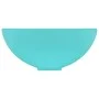 Matte light green round luxury ceramic washbasin 32.5x14 cm by vidaXL, Sinks - Ref: Foro24-146969, Price: 50,53 €, Discount: %