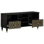 Massives TV-Möbel aus Mangoholz 100x33x46 cm von , CD- und DVD-Speicher - Ref: Foro24-358338, Preis: 71,09 €, Rabatt: %