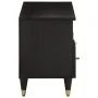 Massives TV-Möbel aus Mangoholz 100x33x46 cm von , CD- und DVD-Speicher - Ref: Foro24-358338, Preis: 71,09 €, Rabatt: %