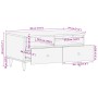 Solid mango wood coffee table 80x54x40 cm by , Coffee table - Ref: Foro24-358333, Price: 86,13 €, Discount: %