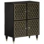 Massivholz-Nebenschrank aus Mangoholz 60x33x75 cm von , CD- und DVD-Speicher - Ref: Foro24-358346, Preis: 112,30 €, Rabatt: %