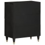 Armario auxiliar madera maciza de mango 60x33x75 cm de , Almacenamiento para CD y DVD - Ref: Foro24-358346, Precio: 113,80 €,...