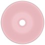 Luxury round matte pink ceramic sink 40x15 cm by vidaXL, Sinks - Ref: Foro24-146999, Price: 84,47 €, Discount: %