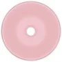 Luxury round matte pink ceramic sink 40x15 cm by vidaXL, Sinks - Ref: Foro24-146999, Price: 84,22 €, Discount: %