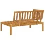 Sofá de esquina de palets para jardín madera maciza de acacia de , Sofás de exterior - Ref: Foro24-365844, Precio: 158,39 €, ...