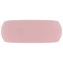 Luxury round matte pink ceramic sink 40x15 cm by vidaXL, Sinks - Ref: Foro24-146999, Price: 84,22 €, Discount: %