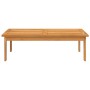 Mesa de jardín madera maciza de acacia 100x60x30 cm de , Sofás de exterior - Ref: Foro24-365846, Precio: 70,22 €, Descuento: %