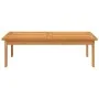 Solid acacia wood garden table 100x60x30 cm by , Outdoor sofas - Ref: Foro24-365846, Price: 76,85 €, Discount: %