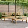 Sofás centrales palets de jardín 2 uds madera maciza de acacia de , Sofás de exterior - Ref: Foro24-365852, Precio: 221,13 €,...