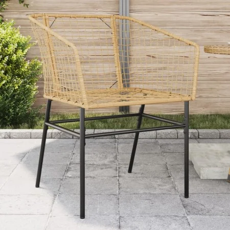 Gartensofas 2 Stück Kunststoff-Rattan braun von , Gartenstühle - Ref: Foro24-369099, Preis: 109,71 €, Rabatt: %