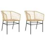 Gartensofas 2 Stück Kunststoff-Rattan braun von , Gartenstühle - Ref: Foro24-369099, Preis: 109,71 €, Rabatt: %