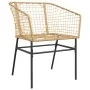 Gartensofas 2 Stück Kunststoff-Rattan braun von , Gartenstühle - Ref: Foro24-369099, Preis: 109,71 €, Rabatt: %