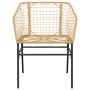 Garden armchairs 2 units synthetic brown rattan by , Garden chairs - Ref: Foro24-369099, Price: 65,32 €, Discount: %