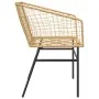 Gartensofas 2 Stück Kunststoff-Rattan braun von , Gartenstühle - Ref: Foro24-369099, Preis: 109,71 €, Rabatt: %