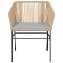 Garden armchairs with cushions 2 units synthetic brown rattan by , Garden chairs - Ref: Foro24-369103, Price: 157,09 €, Disco...