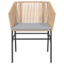 Gartensofas mit Kissen, 2 Stück, braunes Kunststoff-Rattan von , Gartenstühle - Ref: Foro24-369103, Preis: 138,40 €, Rabatt: %