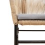 Gartensofas mit Kissen, 2 Stück, braunes Kunststoff-Rattan von , Gartenstühle - Ref: Foro24-369103, Preis: 138,40 €, Rabatt: %