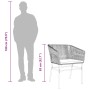 Gartensofas mit Kissen, 2 Stück, braunes Kunststoff-Rattan von , Gartenstühle - Ref: Foro24-369103, Preis: 138,40 €, Rabatt: %