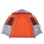 4-person quick opening gray and orange cabin tent shop by , tents - Ref: Foro24-4005334, Price: 93,93 €, Discount: %