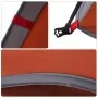 4-person quick opening gray and orange cabin tent shop by , tents - Ref: Foro24-4005334, Price: 107,87 €, Discount: %