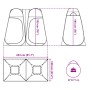 Tienda de privacidad pop-up impermeable azul de , Tiendas de campaña - Ref: Foro24-4004138, Precio: 71,00 €, Descuento: %