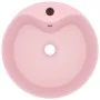 Luxury sink with matte pink ceramic overflow 36x13 cm by vidaXL, Sinks - Ref: Foro24-147032, Price: 76,31 €, Discount: %