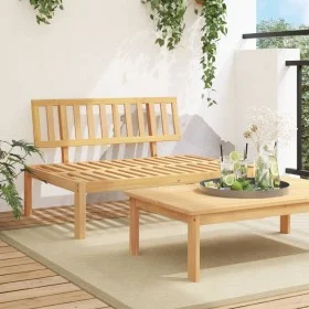 Central pallet sofa for garden made of solid acacia wood by , Outdoor sofas - Ref: Foro24-365850, Price: 128,20 €, Discount: %