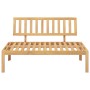 Mittleres Palettensofa für den Garten aus massivem Akazienholz. von , Outdoor-Sofas - Ref: Foro24-365850, Preis: 136,00 €, Ra...