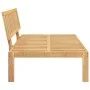 Central pallet sofa for garden made of solid acacia wood by , Outdoor sofas - Ref: Foro24-365850, Price: 128,20 €, Discount: %