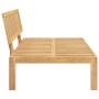Mittleres Palettensofa für den Garten aus massivem Akazienholz. von , Outdoor-Sofas - Ref: Foro24-365850, Preis: 136,00 €, Ra...