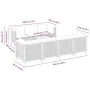Gartensofa-Set und Kissen, 8-teilig, aus schwarzem Kunststoff-Rattan. von , Gartensets - Ref: Foro24-3261749, Preis: 583,14 €...