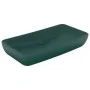 Luxury rectangular dark green matte ceramic sink 71x38cm by vidaXL, Sinks - Ref: Foro24-146959, Price: 122,68 €, Discount: %