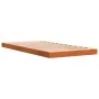 Solid pine wood bed frame in brown wax finish 90x190 cm by , Beds and slatted bases - Ref: Foro24-847157, Price: 57,45 €, Dis...