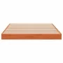 Estructura de cama madera maciza de pino marrón cera 90x190 cm de , Camas y somieres - Ref: Foro24-847157, Precio: 57,44 €, D...