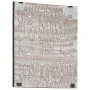 Handgeschnitztes MDF-Wandpaneel schwarz und weiß 60x60x1,5 cm von vidaXL, Wandverkleidung - Ref: Foro24-321657, Preis: 37,33 ...