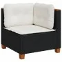 Garden sofa set with 8 pieces of black synthetic rattan and cushions. by , Garden sets - Ref: Foro24-3261899, Price: 661,60 €...