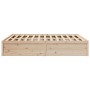 Estructura de cama madera maciza de pino 180x200 cm de , Camas y somieres - Ref: Foro24-3282366, Precio: 208,06 €, Descuento: %