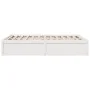 Solid white pine wood bed frame 160x200 cm by , Beds and slatted bases - Ref: Foro24-3282370, Price: 222,99 €, Discount: %