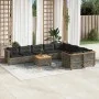 Garden sofa set 10 pieces with gray synthetic rattan cushions by , Garden sets - Ref: Foro24-3262011, Price: 830,73 €, Discou...